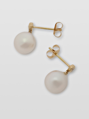 Akoya baroque pearl earring（teard) | GIGI for JOHN SMEDLEY